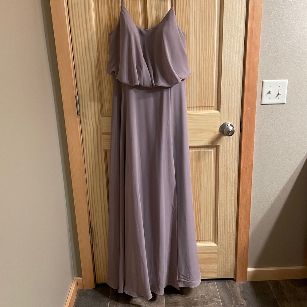 Floor Length Chiffon Bridesmaids Dress
